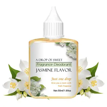 Дифузор Jasmine | Естествен освежаващ освежители за въздух с аромат на жасмин 50 мл |Дифузер за баня С продължителен аромат на Ароматерапия
